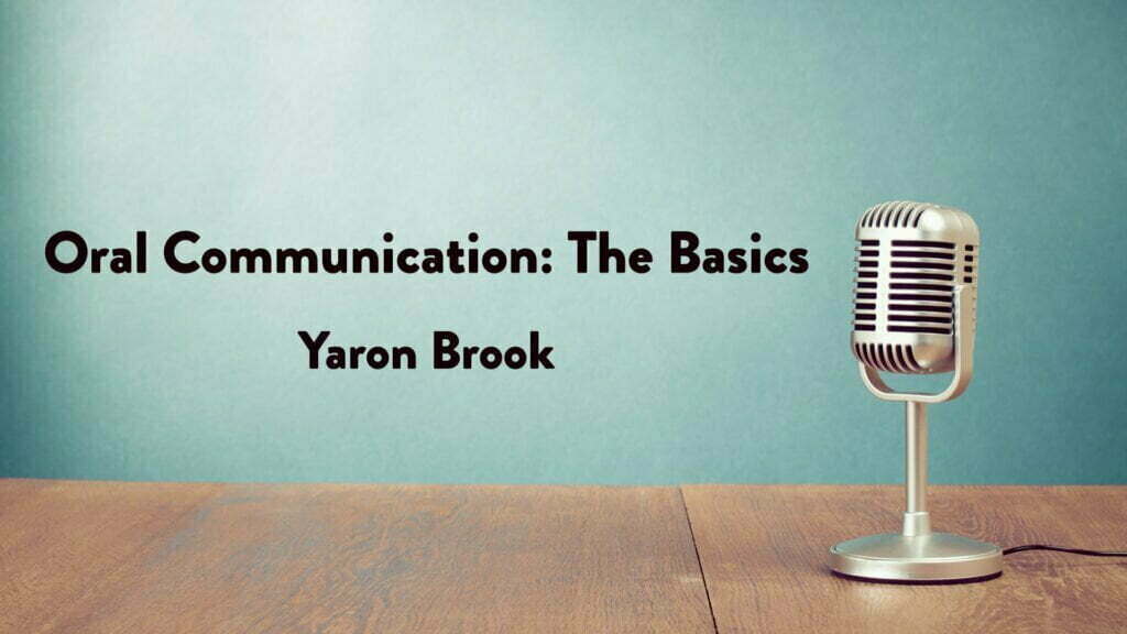 Oral Communication: The Basics